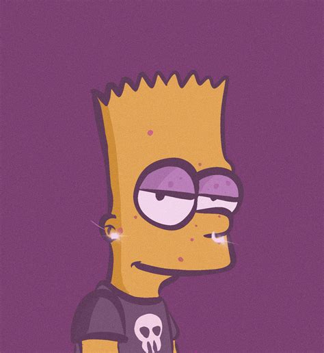 emo bart simpson